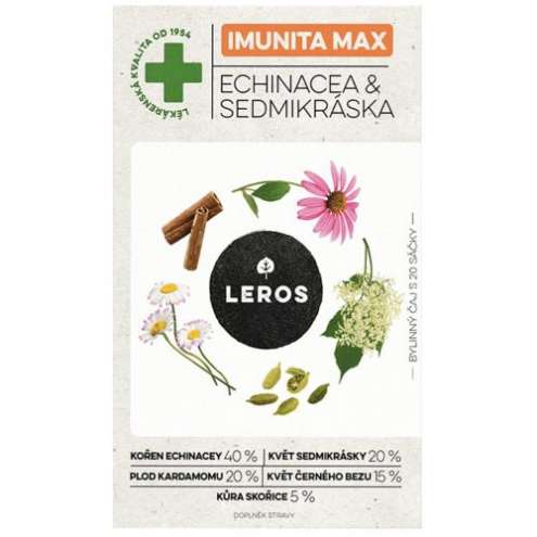 LEROS ImunitaMAX Echinacea&Sedmikráska n.s.20x1.2g